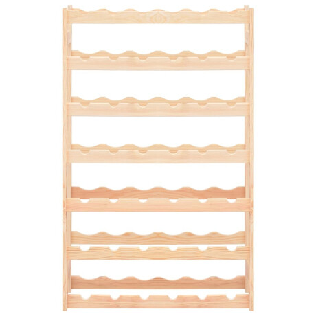 vidaXL Wijnrek voor 42 flessen grenenhout afbeelding2 - 1