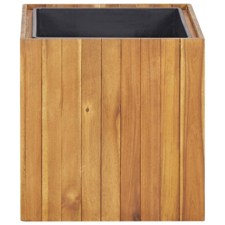 vidaXL Plantenbak verhoogd 43,5x43,5x44 cm massief acaciahout afbeelding2 - 1