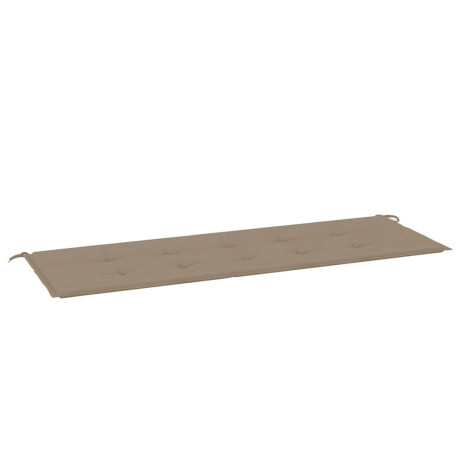 vidaXL Tuinbankkussen 150x50x4 cm oxford stof taupe afbeelding2 - 1