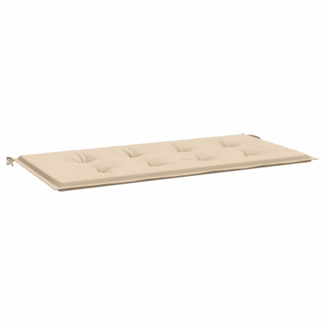 vidaXL Tuinbankkussen 120x50x4 cm oxford stof beige afbeelding2 - 1