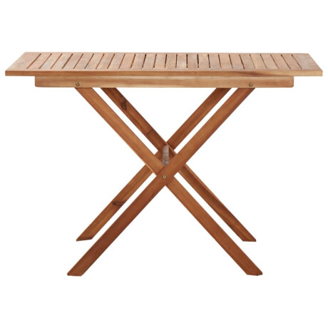 vidaXL Tuintafel 110x67x74 cm massief acaciahout afbeelding2 - 1