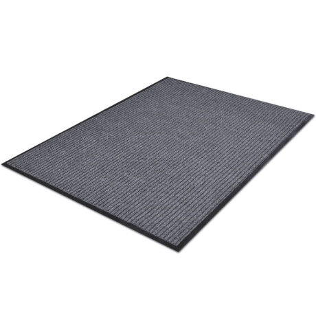 vidaXL Deurmatten 4 st 90x60 cm PVC grijs afbeelding2 - 1