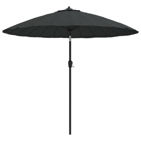 vidaXL Parasol met aluminium paal 270 cm antraciet afbeelding2 - 1