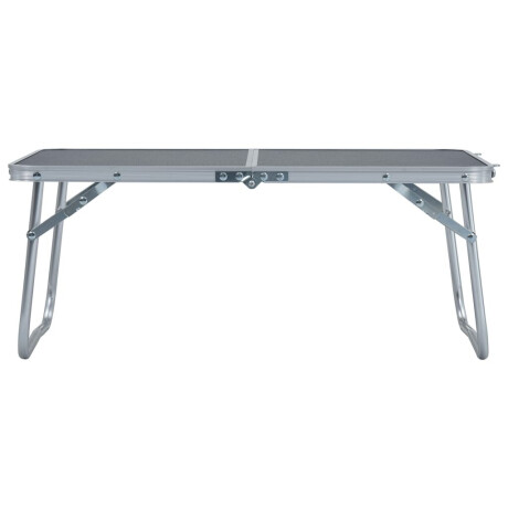 vidaXL Campingtafel inklapbaar 60x40 cm aluminium grijs afbeelding2 - 1