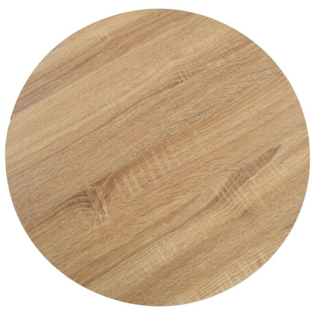 vidaXL Bistrotafel 50 cm MDF lichtbruin afbeelding2 - 1