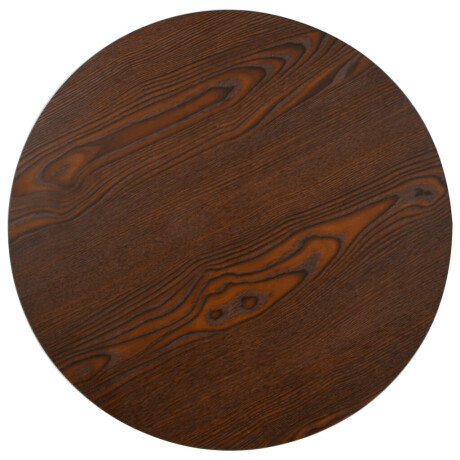 vidaXL Bistrotafel 50 cm MDF donkerbruin afbeelding2 - 1