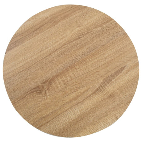 vidaXL Bistrotafel 60 cm MDF lichtbruin afbeelding2 - 1