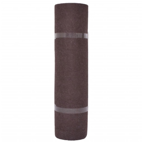 vidaXL Tapijt 1,2x10 m ribstof bruin afbeelding2 - 1