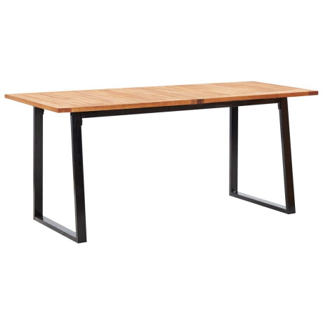vidaXL 7-delige Tuinset poly rattan en acaciahout grijs afbeelding2 - 1