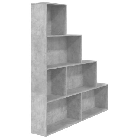 vidaXL Boekenkast/kamerscherm 155x24x160 cm bewerkt hout betongrijs afbeelding2 - 1