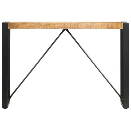 vidaXL Wandtafel 110x35x76 cm massief mangohout afbeelding2 - 1