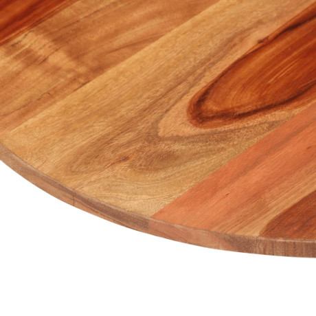 vidaXL Tafelblad rond 15-16 mm 50 cm massief acaciahout afbeelding2 - 1