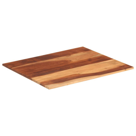 vidaXL Tafelblad 15-16 mm 60x70 cm massief acaciahout afbeelding2 - 1