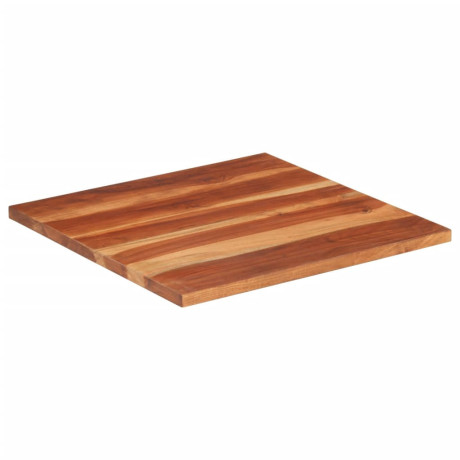 vidaXL Tafelblad 25-27 mm 60x60 cm massief acaciahout afbeelding2 - 1