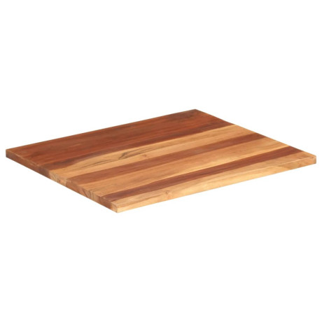 vidaXL Tafelblad 25-27 mm 60x70 cm massief acaciahout afbeelding2 - 1