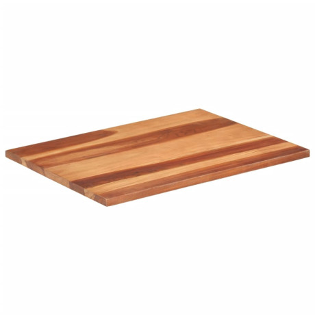 vidaXL Tafelblad 25-27 mm 60x80 cm massief acaciahout afbeelding2 - 1