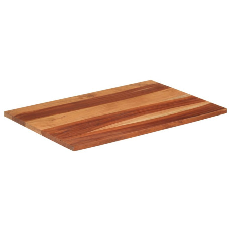 vidaXL Tafelblad 25-27 mm 60x90 cm massief acaciahout afbeelding2 - 1