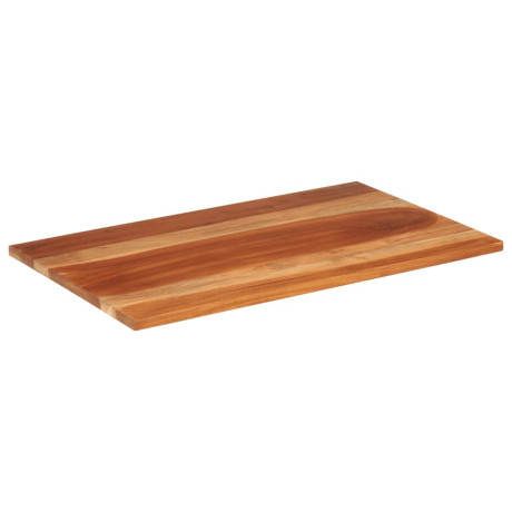 vidaXL Tafelblad 25-27 mm 60x100 cm massief acaciahout afbeelding2 - 1