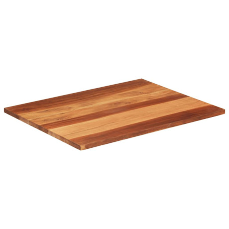vidaXL Tafelblad 25-27 mm 70x90 cm massief acaciahout afbeelding2 - 1