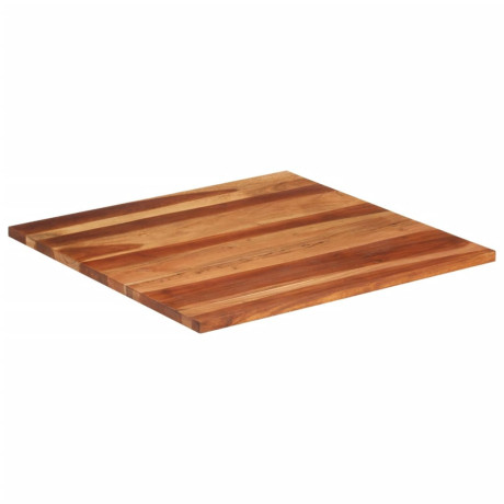 vidaXL Tafelblad 25-27 mm 80x80 cm massief acaciahout afbeelding2 - 1