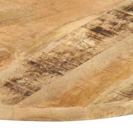 vidaXL Tafelblad rond 25-27 mm 60 cm massief mangohout afbeelding2 - 1