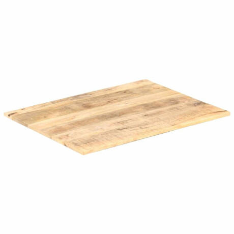 vidaXL Tafelblad 15-16 mm 80x60 cm massief mangohout afbeelding2 - 1