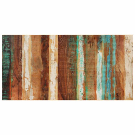 vidaXL Tafelblad rechthoekig 25-27mm 60x120 cm massief gerecycled hout afbeelding2 - 1