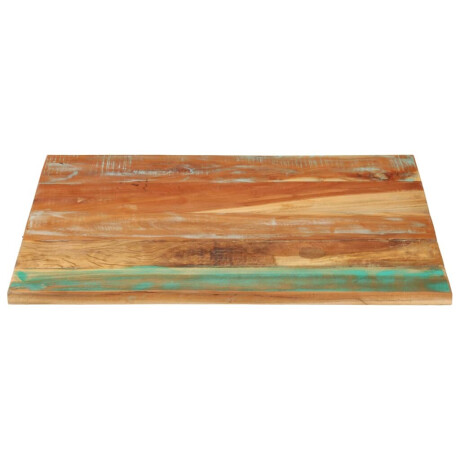 vidaXL Tafelblad rechthoekig 25-27 mm 70x80 cm massief gerecycled hout afbeelding2 - 1
