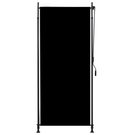 vidaXL Rolgordijn voor buiten 100x270 cm antraciet afbeelding2 - 1