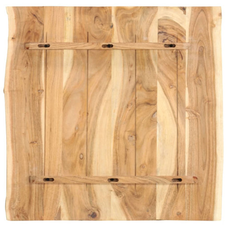 vidaXL Tafelblad 58x(50-60)x2,5 cm massief acaciahout afbeelding2 - 1