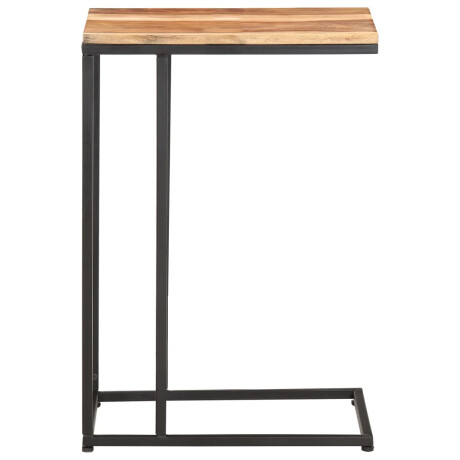 vidaXL Bijzettafel 35x45x65 cm massief hout afbeelding2 - 1