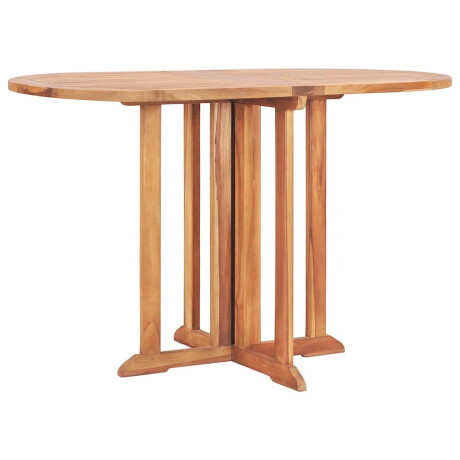 vidaXL Tuintafel inklapbaar 120x70x75 cm massief teakhout afbeelding2 - 1