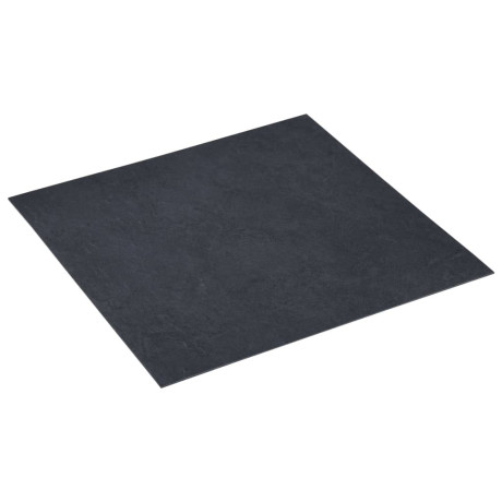 vidaXL Vloerplanken zelfklevend 5,11 m² PVC zwart marmer afbeelding2 - 1