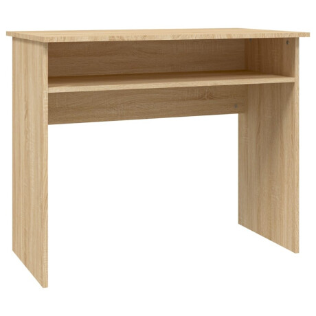 vidaXL Bureau 90x50x74 cm bewerkt hout sonoma eikenkleurig afbeelding2 - 1