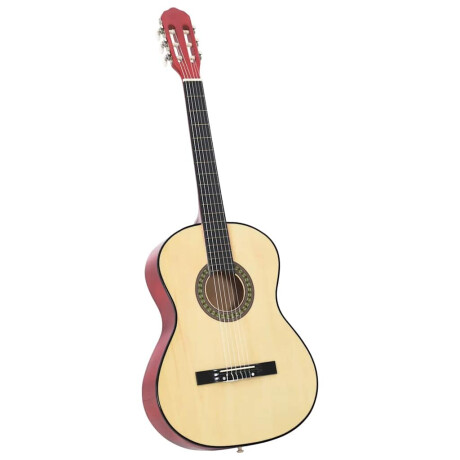 vidaXL Gitaar klassiek beginner 4/4 39" lindenhout afbeelding2 - 1