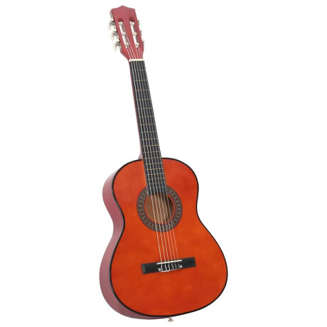vidaXL Gitaar klassiek beginner en kinderen 3/4 36" lindenhout afbeelding2 - 1