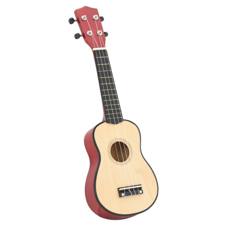 vidaXL Ukuleleset met tas voor kinderen sopraan 21'' lichthoutkleurig afbeelding2 - 1