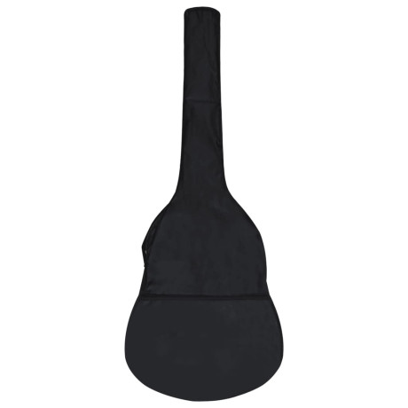vidaXL Gitaartas voor 1/2 klassieke gitaar 94x35 cm stof zwart afbeelding2 - 1