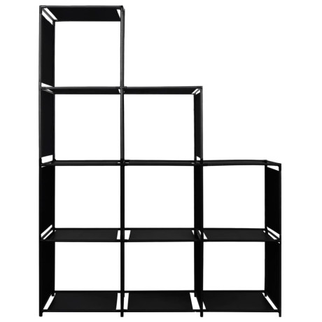 vidaXL Opbergkast trapvormig 130x45x170 cm stof afbeelding2 - 1