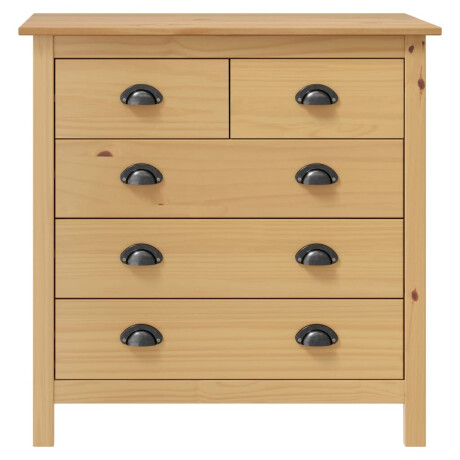 vidaXL Dressoir Hill 79x40x80 cm massief grenenhout afbeelding2 - 1