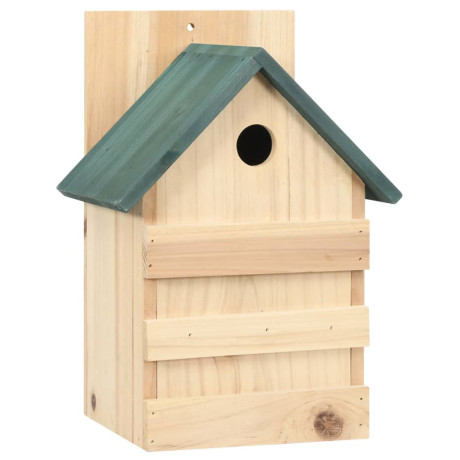 vidaXL Vogelhuisjes 4 st 23x19x33 cm vurenhout afbeelding2 - 1