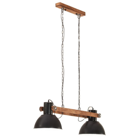 vidaXL Hanglamp industrieel 25 W E27 109 cm zwart afbeelding2 - 1