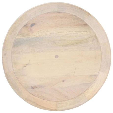 vidaXL Bijzettafel Ø50x55 cm massief mangohout afbeelding2 - 1