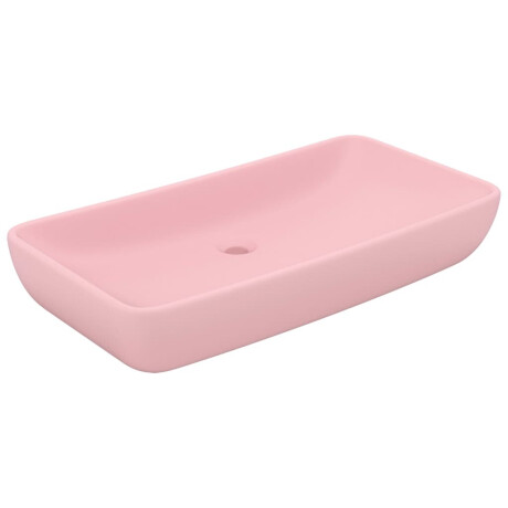 vidaXL Wastafel rechthoekig 71x38 cm keramiek matroze afbeelding2 - 1
