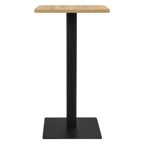 vidaXL Bistrotafel 50x50x107 cm eikenkleurig afbeelding2 - 1