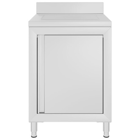 vidaXL Keukenkast met afdruipplaat commercieel roestvrij staal afbeelding2 - 1