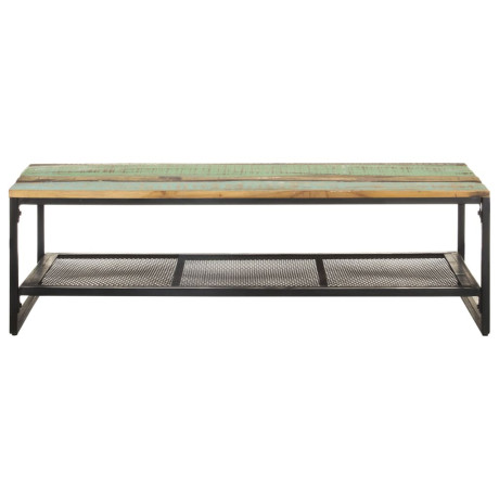 vidaXL Salontafel 110x60x35 cm massief gerecycled hout afbeelding2 - 1