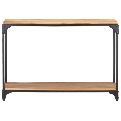 vidaXL Wandtafel 110x30x75 cm massief acaciahout afbeelding2 - 1