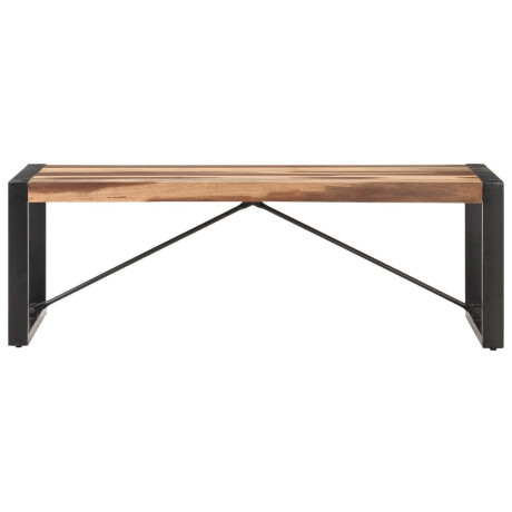 vidaXL Salontafel 120x60x40 cm massief hout afbeelding2 - 1