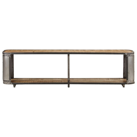 vidaXL Tv-meubel 150x30x40 cm massief mangohout afbeelding2 - 1